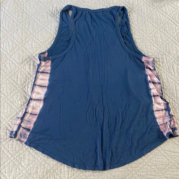 Wildfox Blue Relaxed Sleeveless Tank Top - Picture 7 of 11
